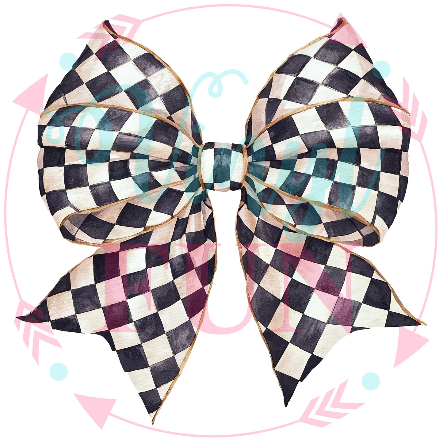Bow Fun Transfers - For Fabrics