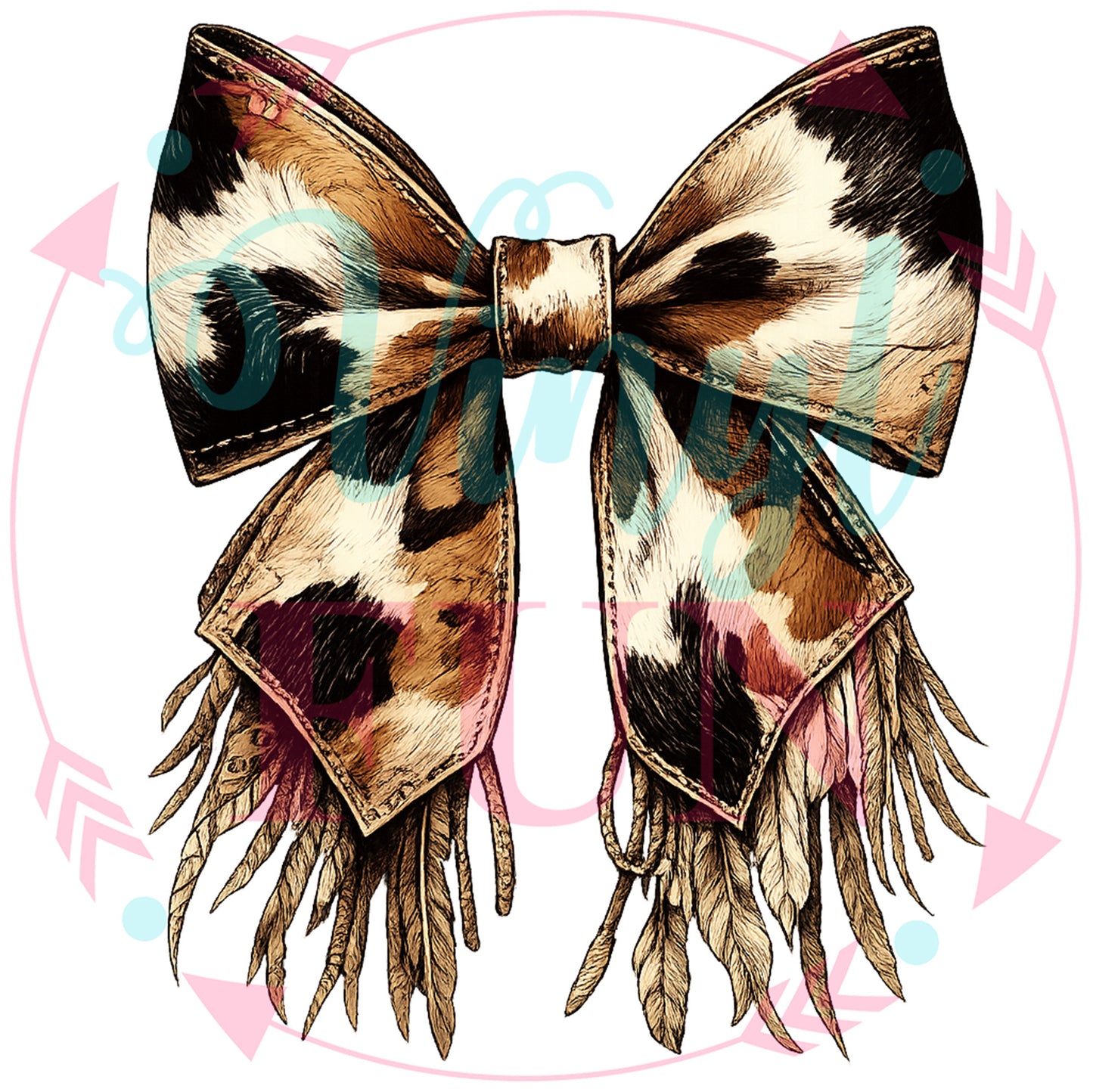 Bow Fun Transfers - For Fabrics