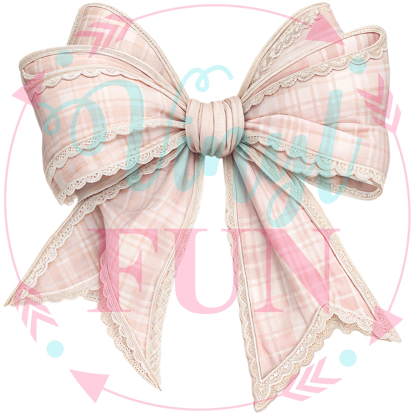 Bow Fun Transfers - For Fabrics
