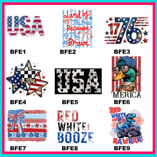 Born Free Transfers - For Fabrics