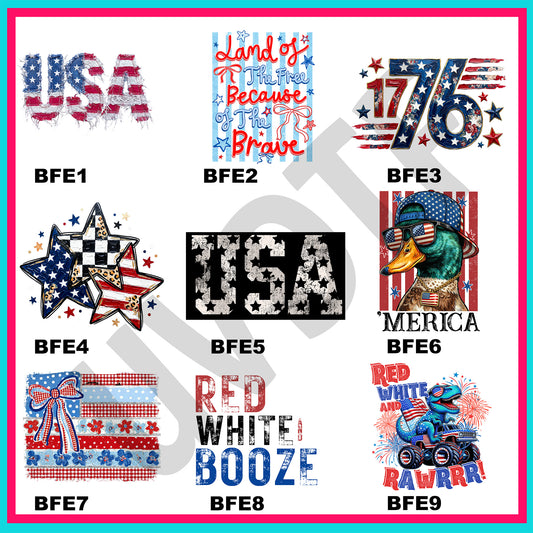 UVDTF Born Free Decals