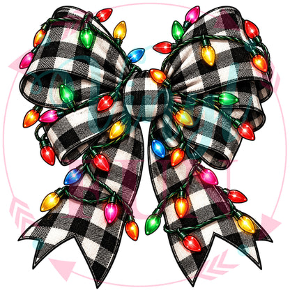Holiday Bows Transfers - For Fabrics