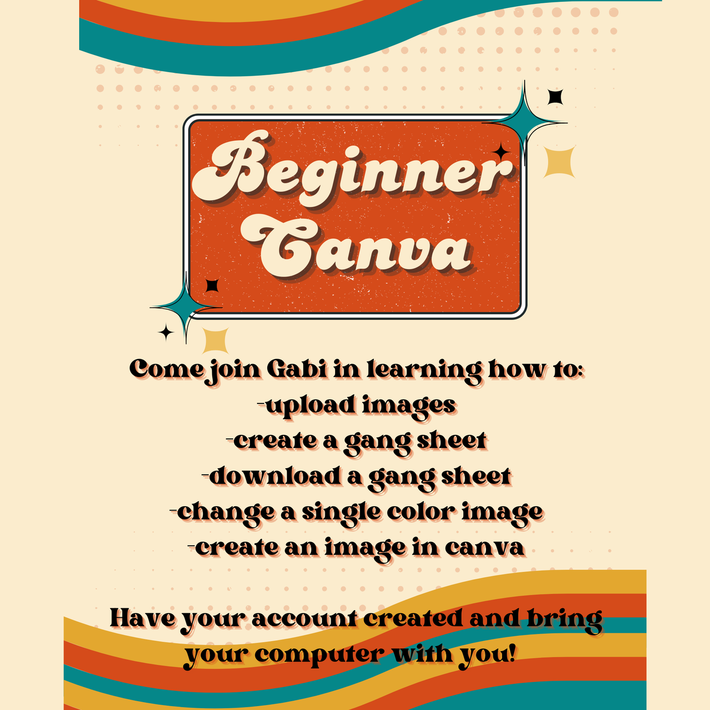 Beginner Canva Class