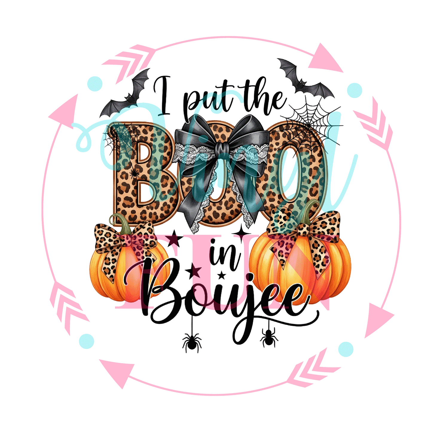 UVDTF Boo In Boojee Decal - HW16