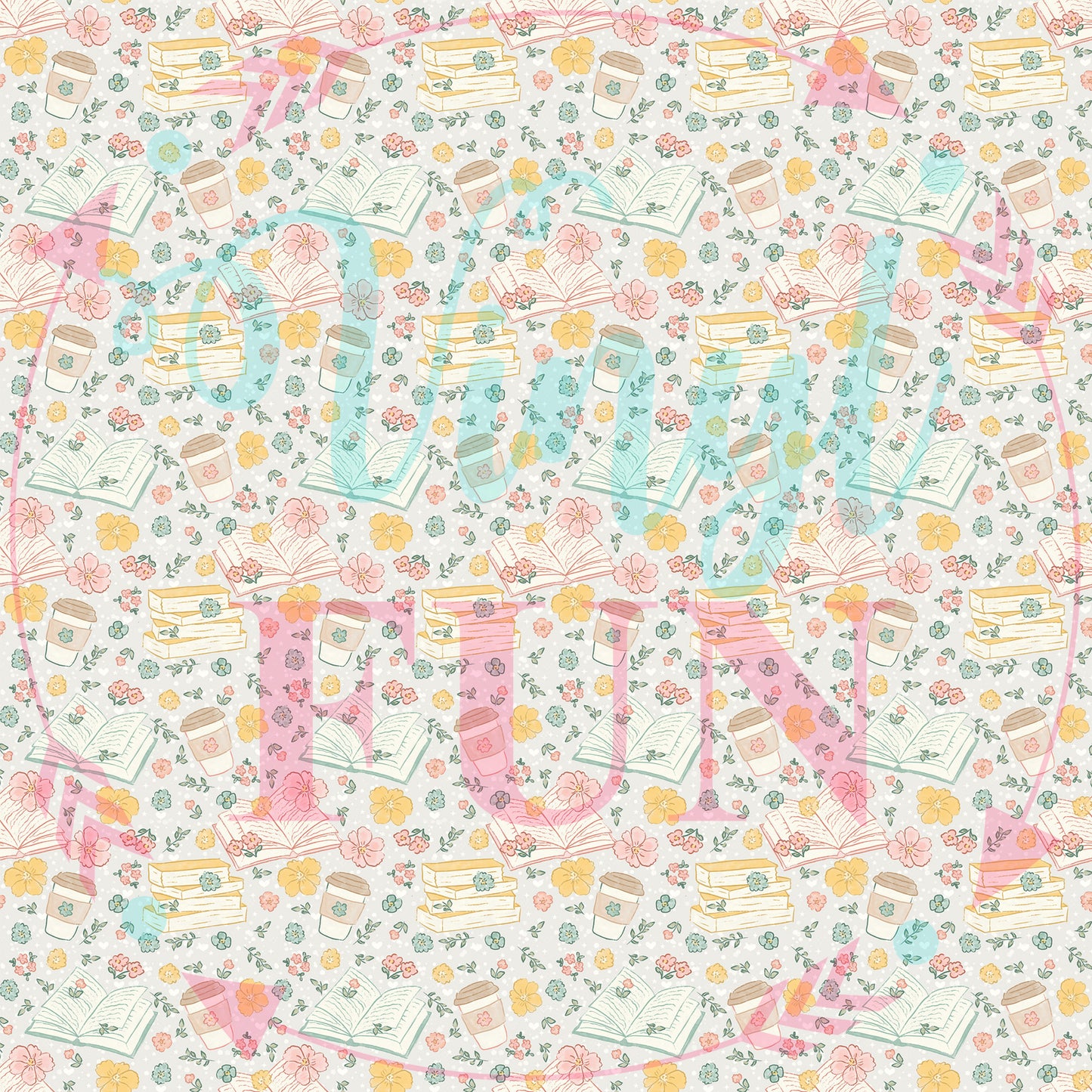 Book Lover Pattern