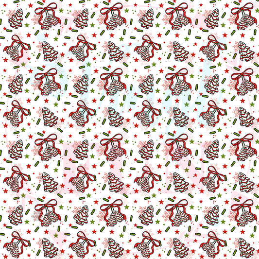 Bow Cakes Pattern