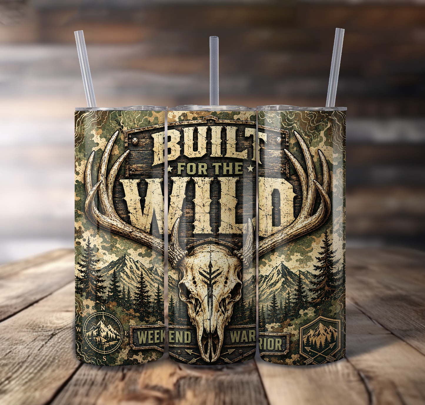 Built For The Wild For Straight Tumbler - S817