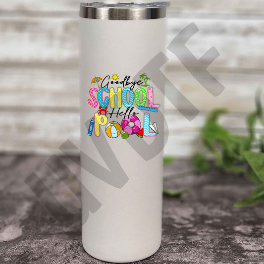 UVDTF Goodbye School Decal - 152