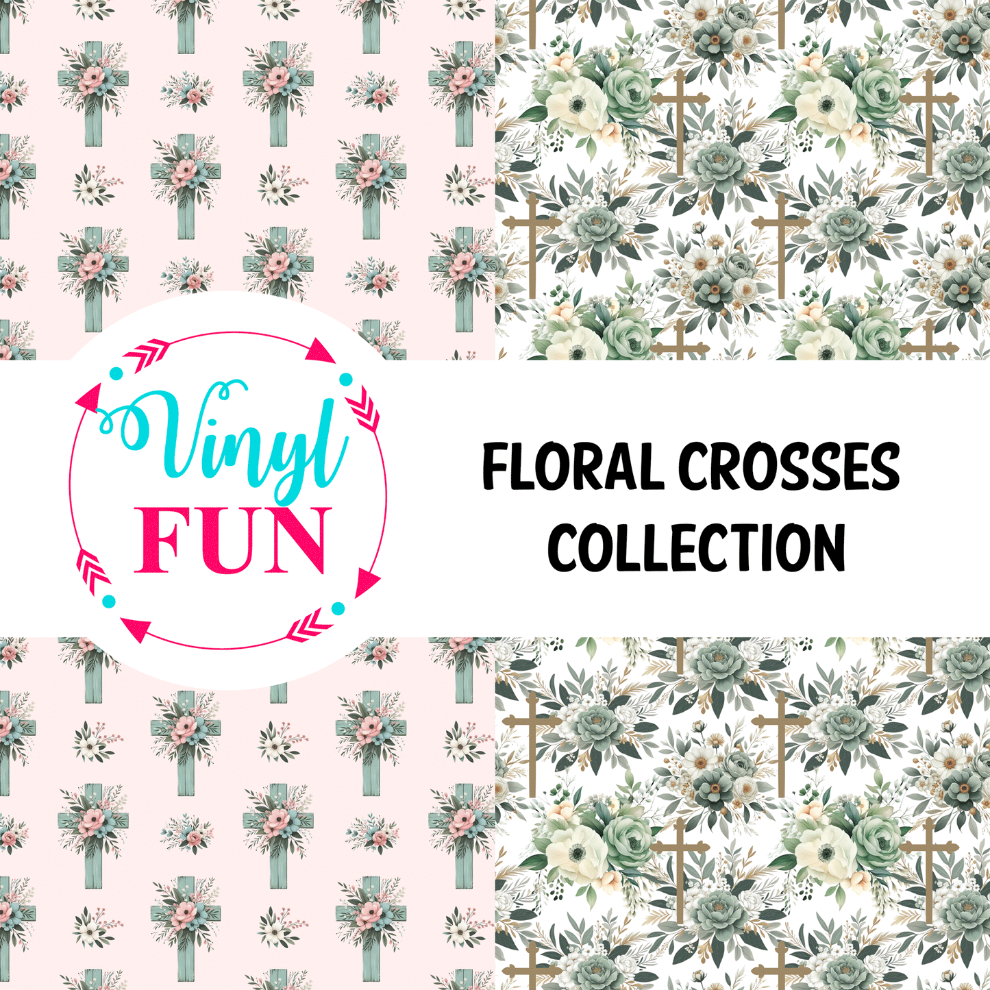 Floral Crosses Collection