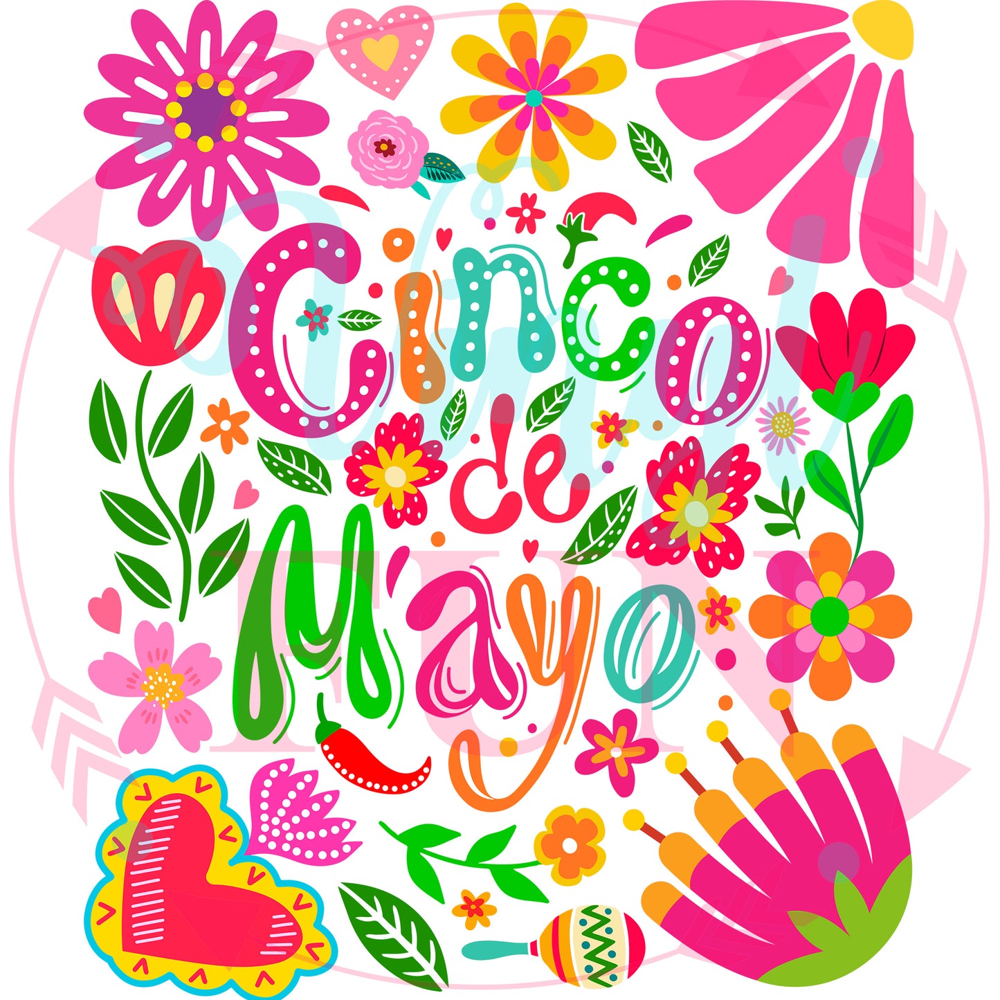 Cinco Fun Transfers - For Fabrics