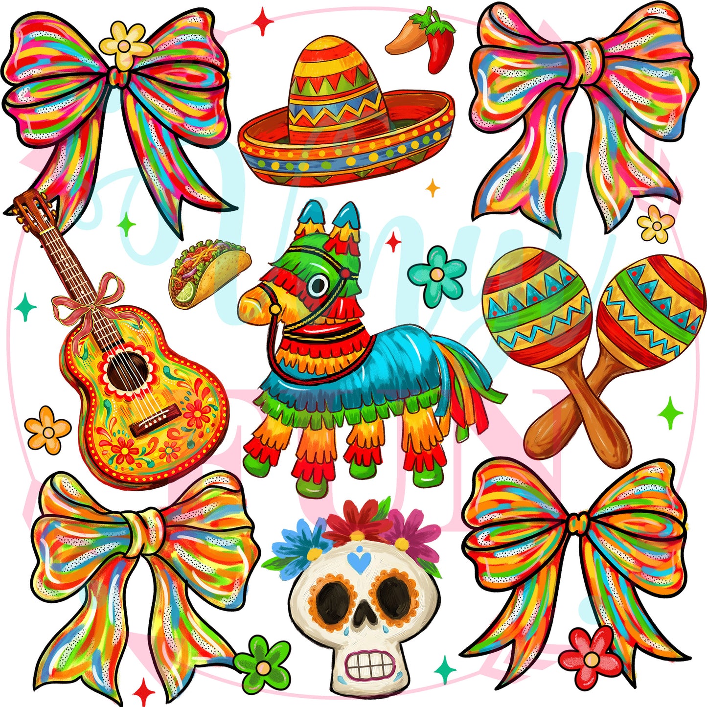 Cinco Fun Transfers - For Fabrics