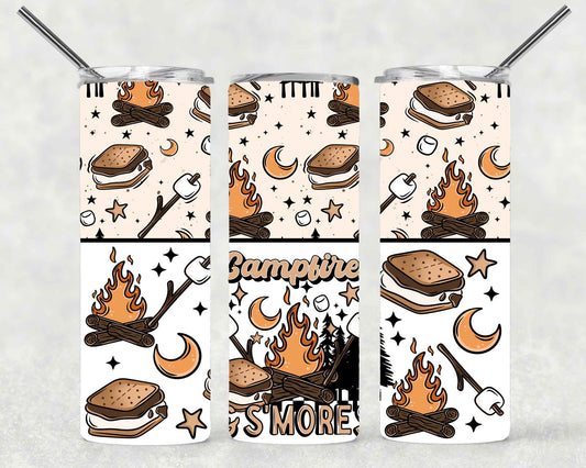 Campfires Wrap For Straight Tumbler-S611