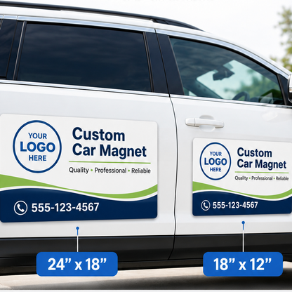 Custom Printed Car Magnet
