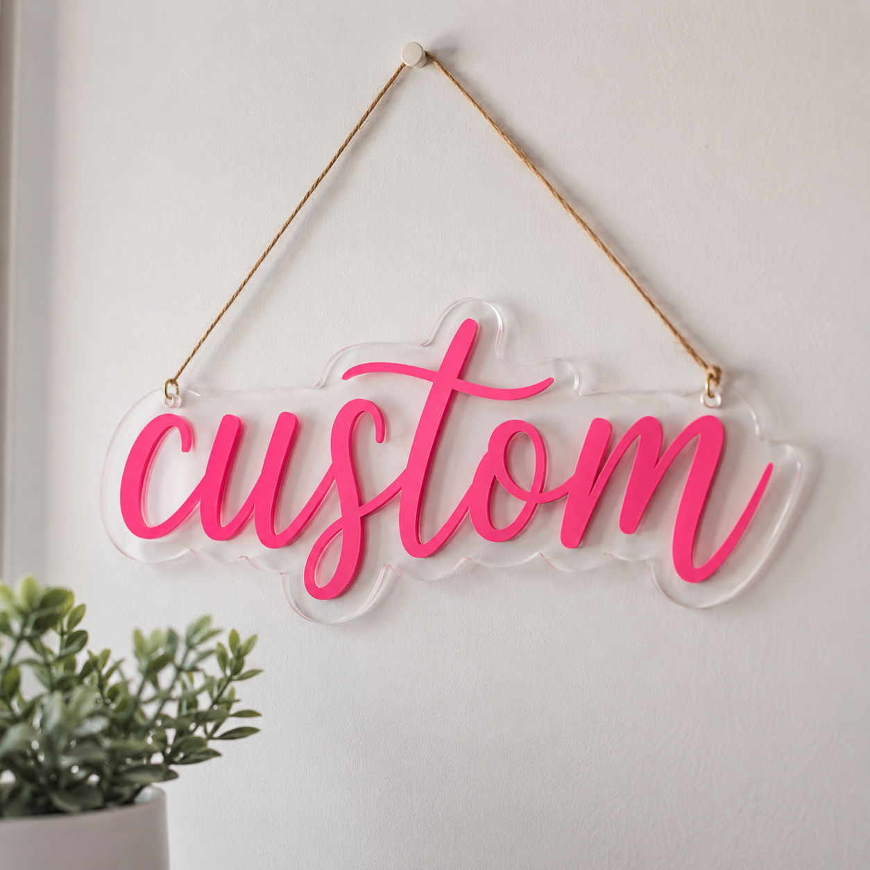 Custom Cut Acrylic
