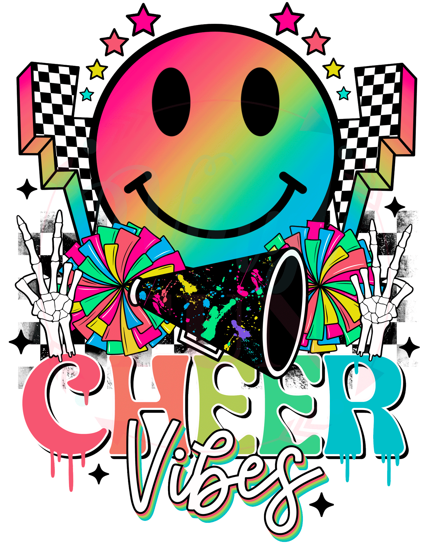 Cheer Vibes Decal -49
