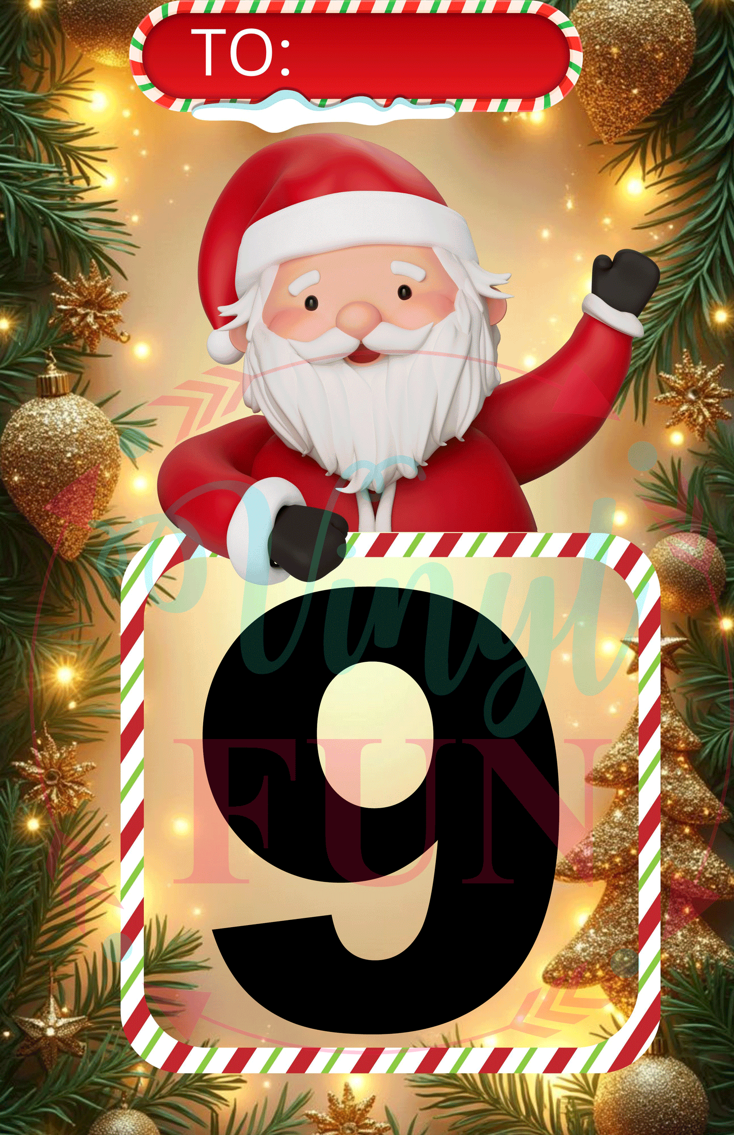 Christmas Jumbo Card