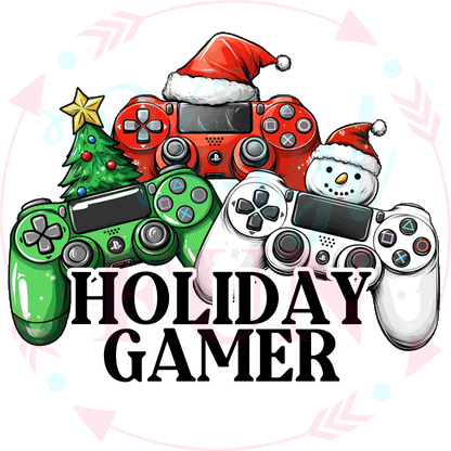 UVDTF Holiday Gamer Decal-XM13