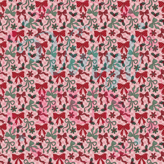 Christmas Bows Pattern