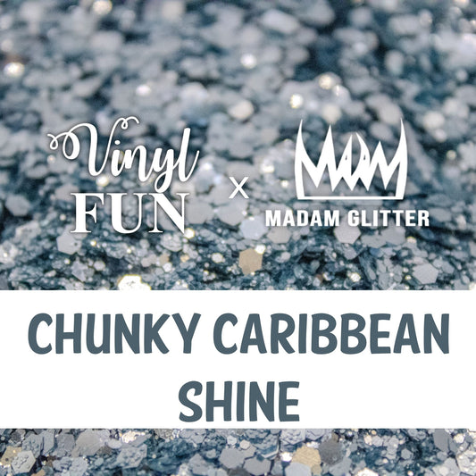 Chunky Caribbean Shine Glitter