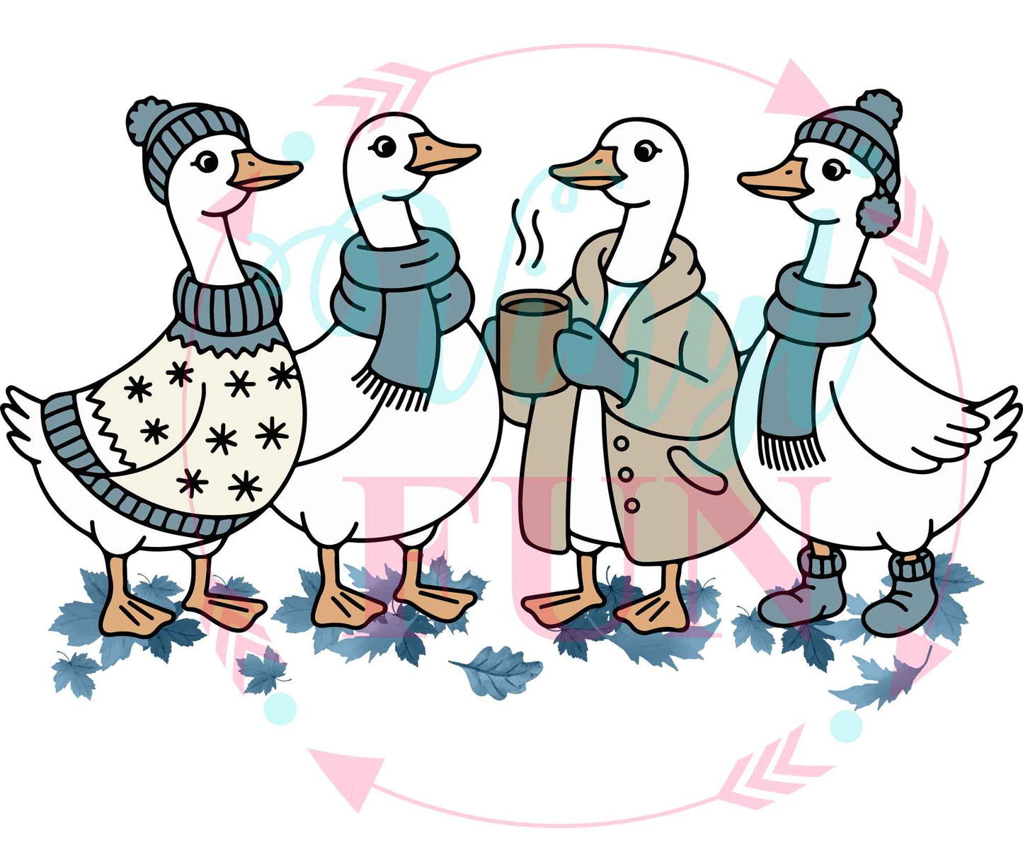 UVDTF Cold Goose  Decal -WN14