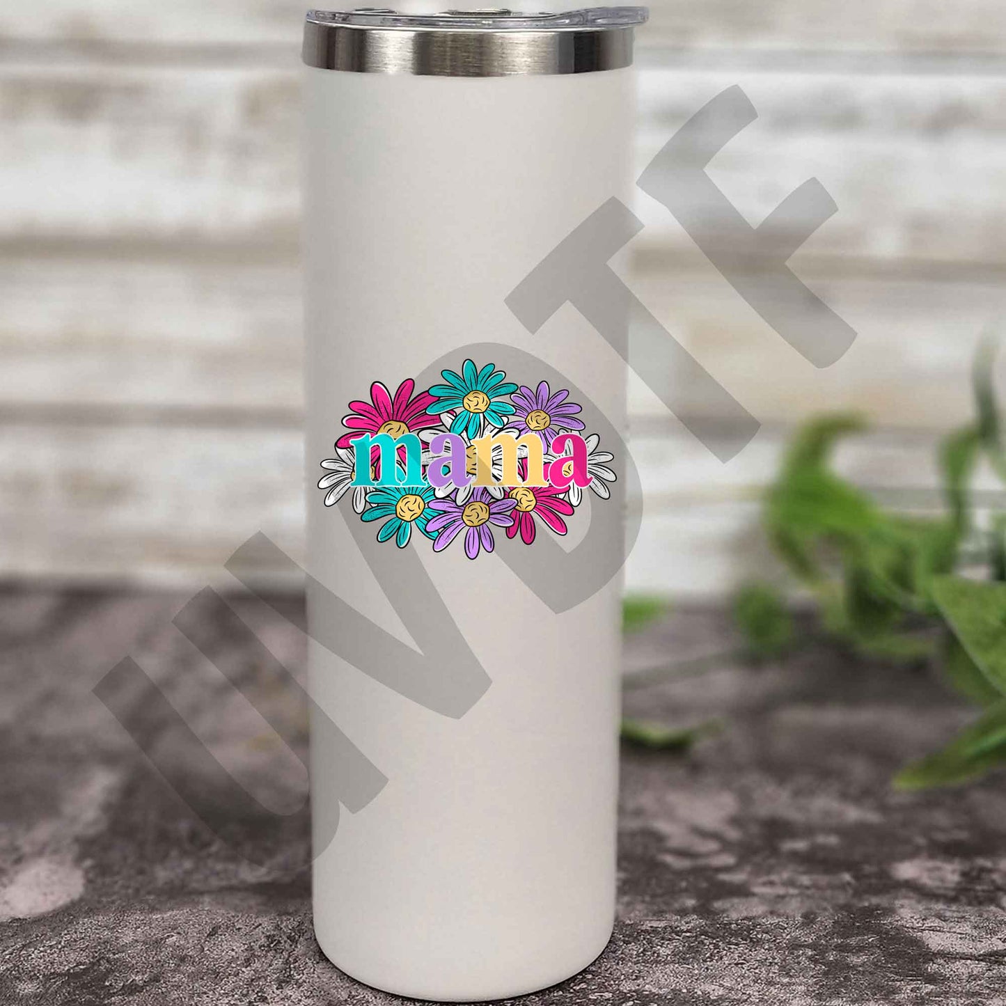 UVDTF Colorful Flowers Mama Decal - 85