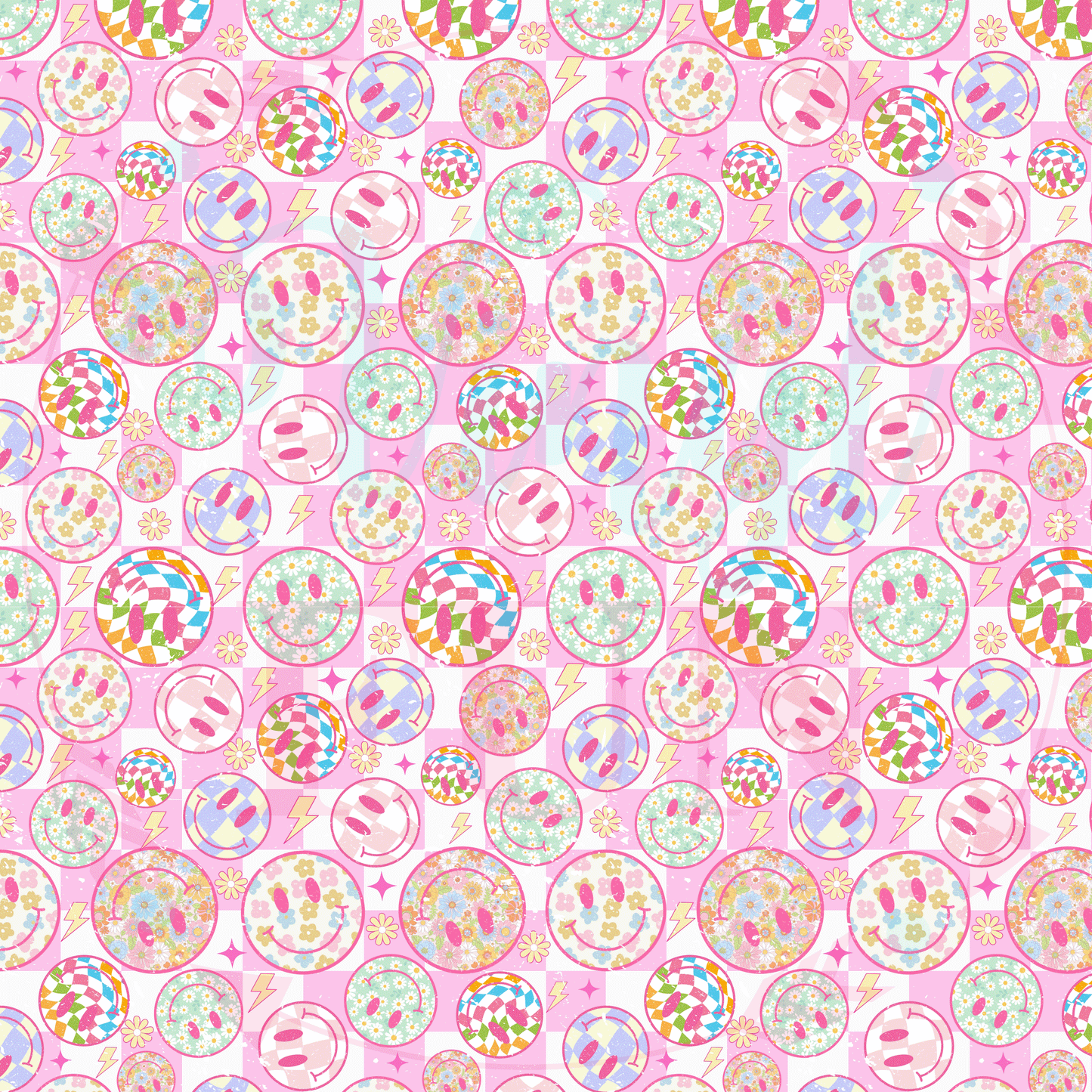 Crazy Smiles Pattern-A6