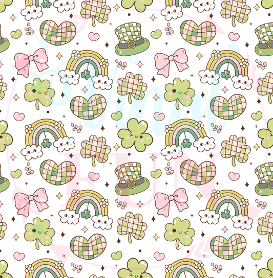 Cute Shamrocks Pattern