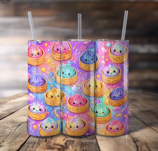 Cute Dumplings For Straight Tumbler - S819