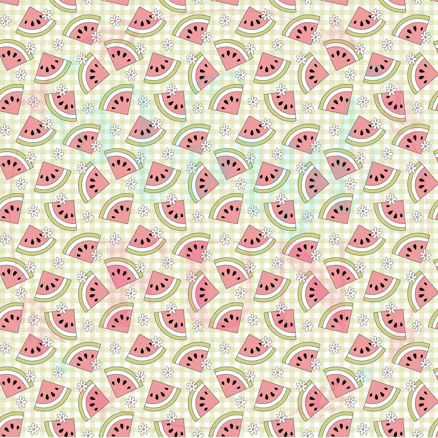 Cutey Watermelon Pattern - F24