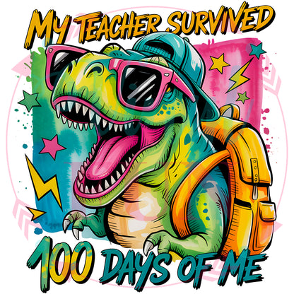 100 Days Transfers - For Fabrics