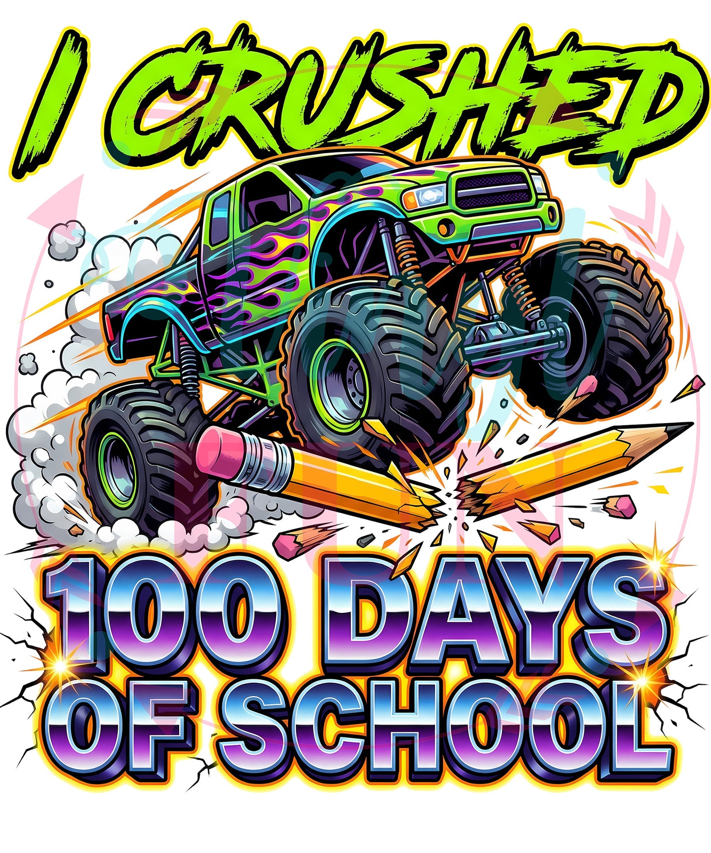 100 Days Transfers - For Fabrics