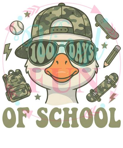 100 Days Transfers - For Fabrics