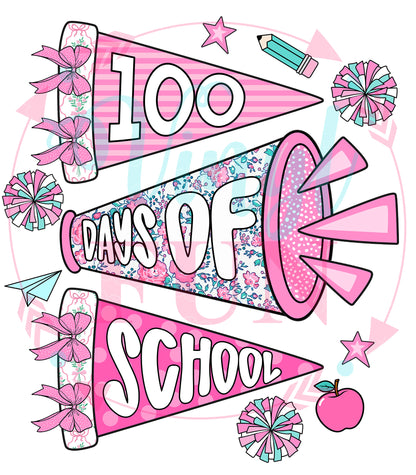 100 Days Transfers - For Fabrics