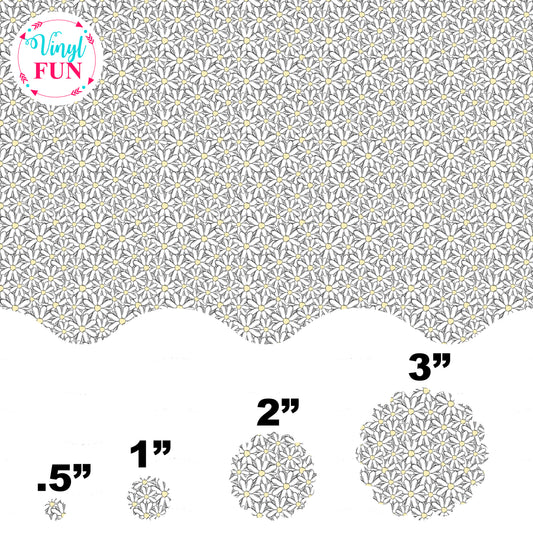 Daisy Pattern - Acrylic