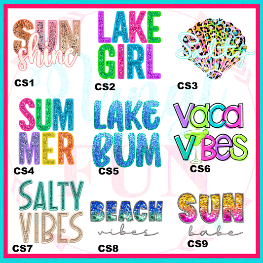 Colorful Summer Bundle Sheet