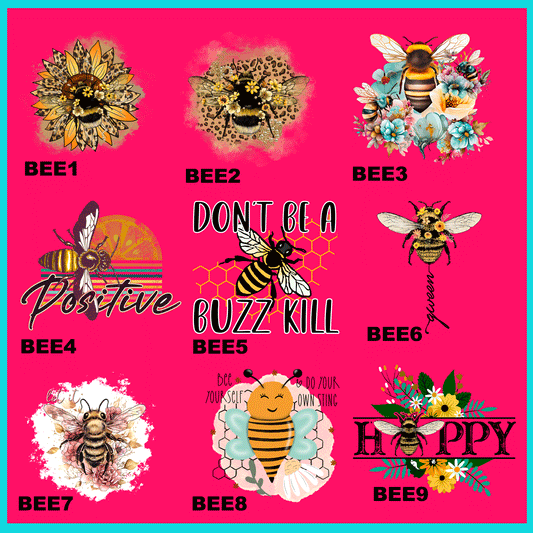 So Many Bees Decal Sheet-Z3