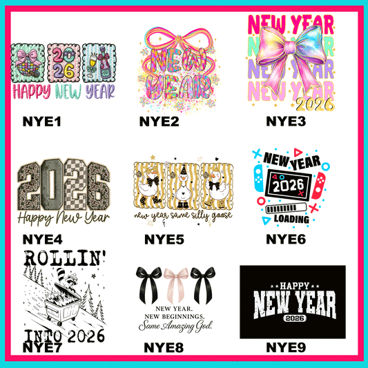 Ring It In Transfers - For Fabrics