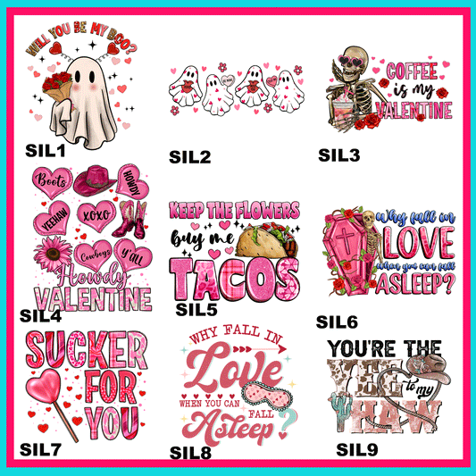 So In Love Decal Sheet