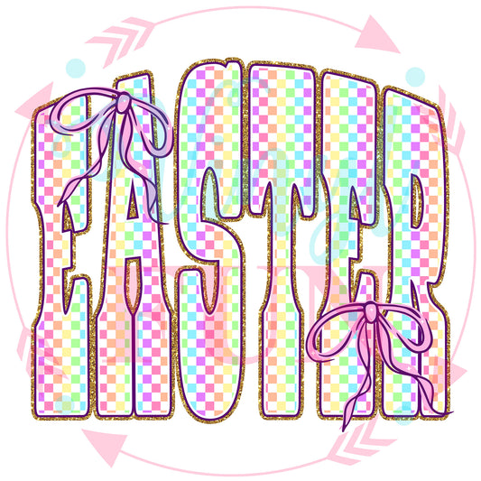 Pastel Easter Transfer - E15