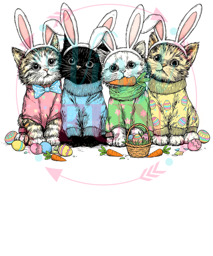 Easter Vibes Transfers - For Fabrics