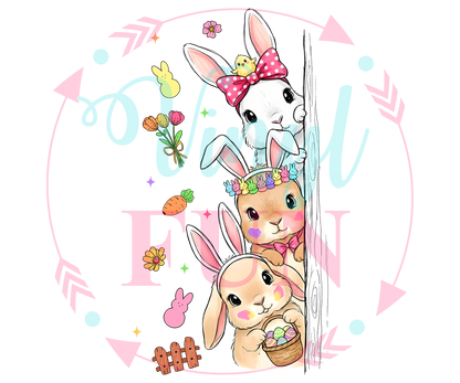 Easter Vibes Transfers - For Fabrics