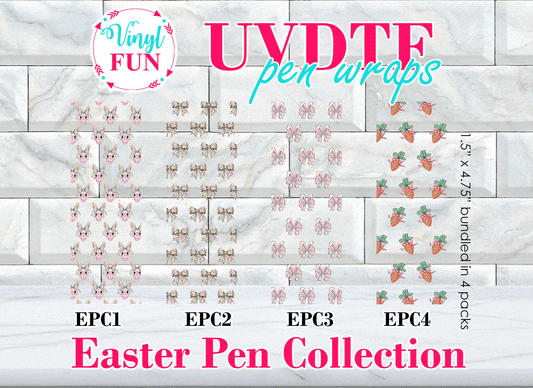 UVDTF Easter Pen Wraps