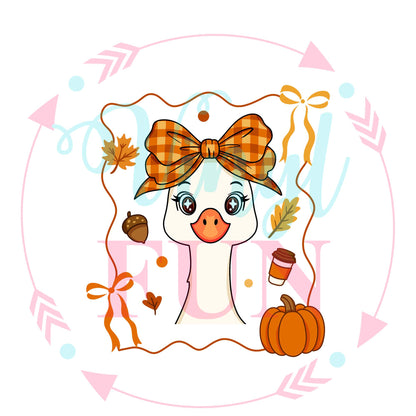 UVDTF Fall Goose Decal - FALL7