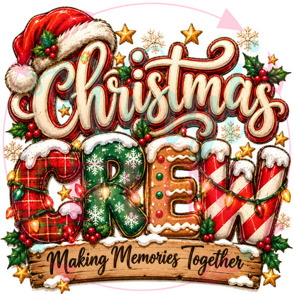 Family Crew Transfers - For Fabrics