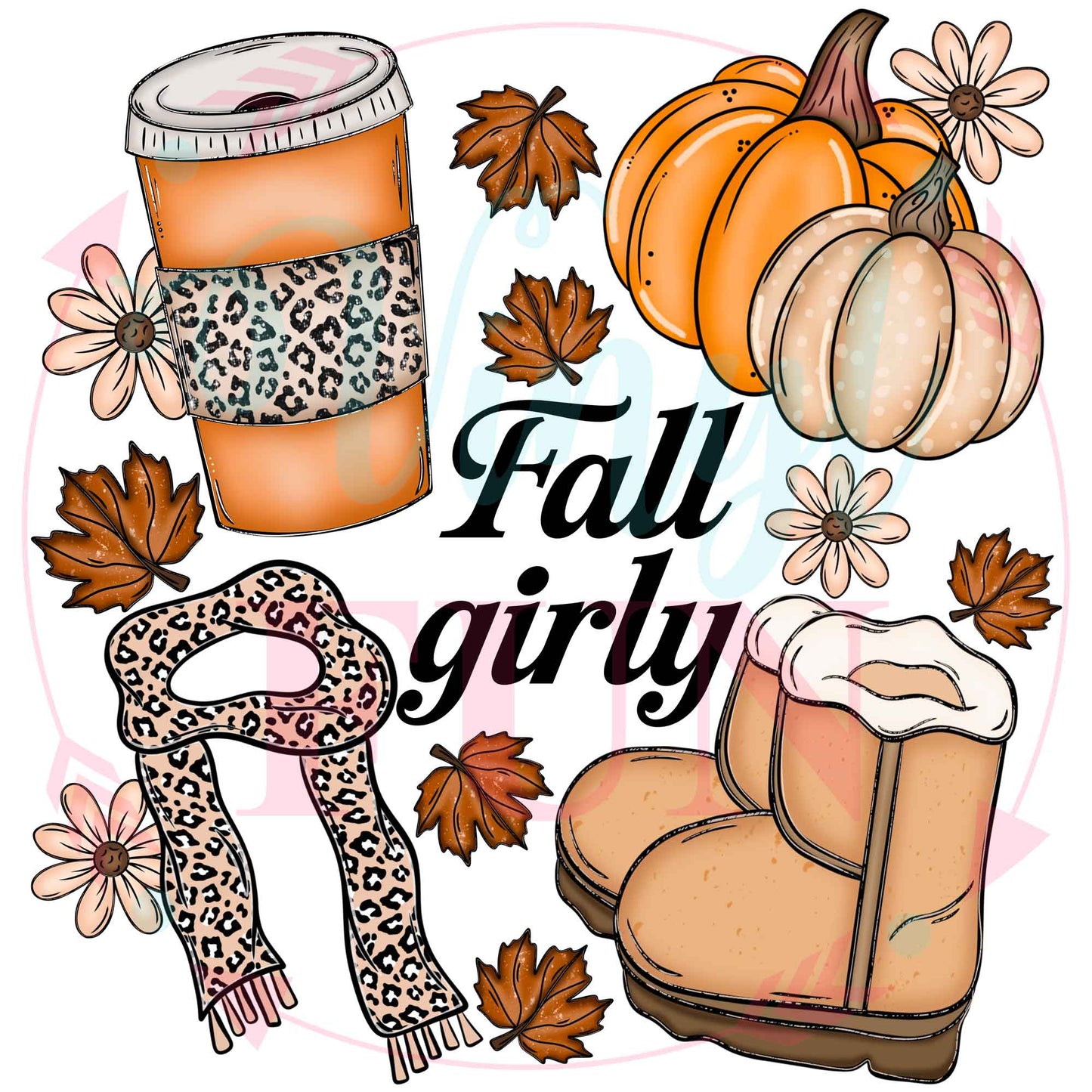 UVDTF Fall Girly Decal - FALL18