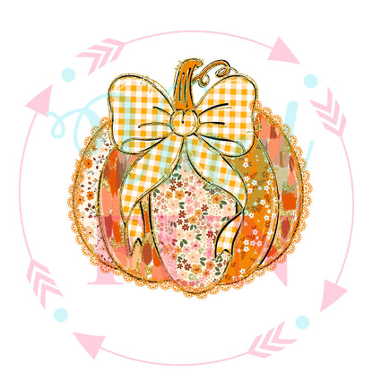 UVDTF Patch Pumpkin Decal - FALL8