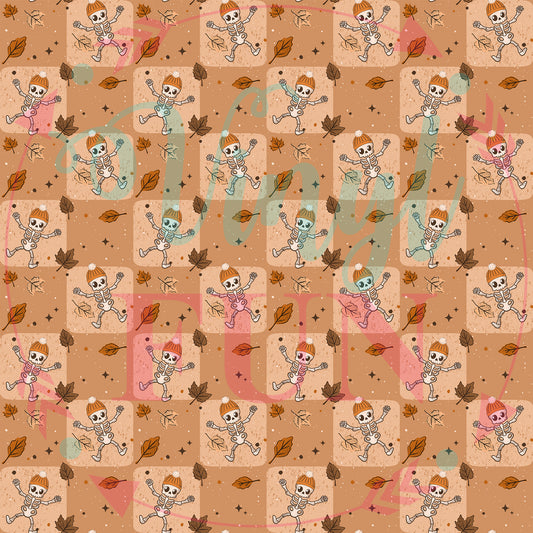 Fall Skellies Pattern
