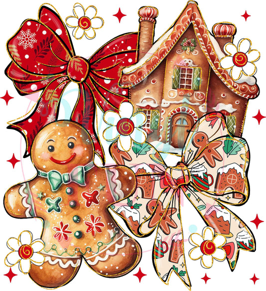 Gingerbread Transfer -XM41