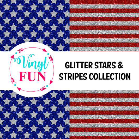 Glitter Stars & Stripes Collection-F23