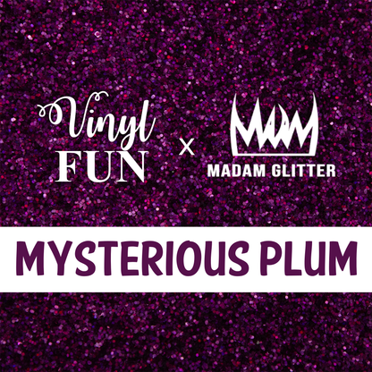 Mysterious Plum Glitter